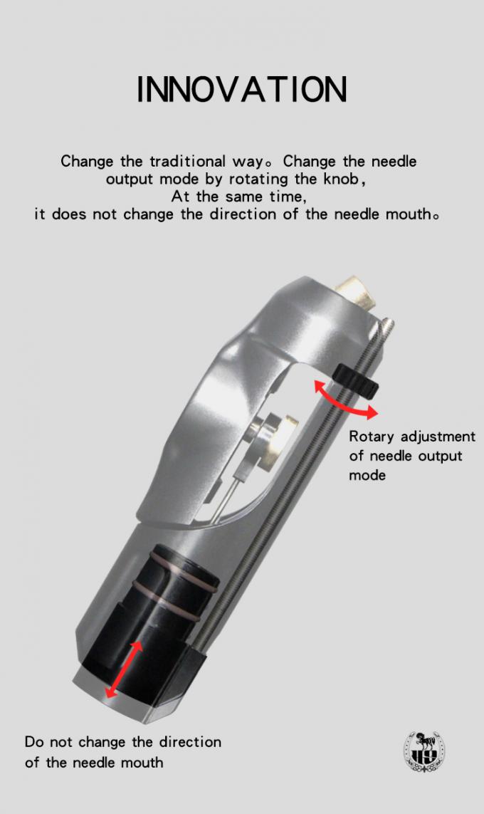10000 snelheid High Technology Perfect Body Short Pen, tatoeage machine met LED lichten 3