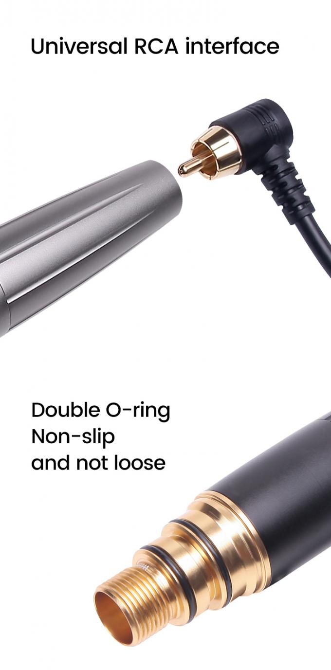 Korrelloze motor roestvrij staal rood microblading wenkbrauwen lippen eyeliner tatoeage pistool 3