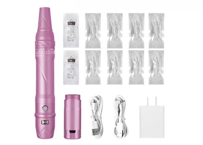 Draadloze PMU machine tatoeage pen, elektrische microblading make-up tatoeage machine 0