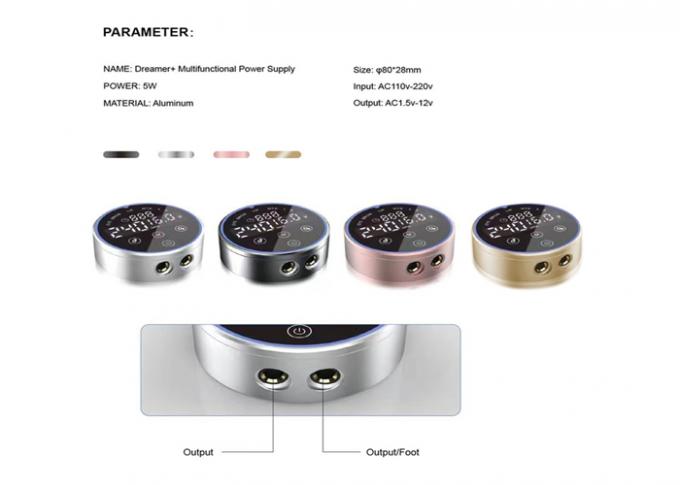 Onmiddelijk besturen tatoeage machine met tatoeage stroomvoorziening met dot box functie en Smart touchscreen 2