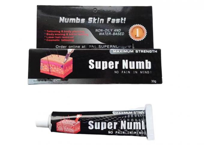 30G Super Numb Tattoo Anesthetische Creme Huidverdoofing Voor Tatoeage / Lichaam Piercing 0