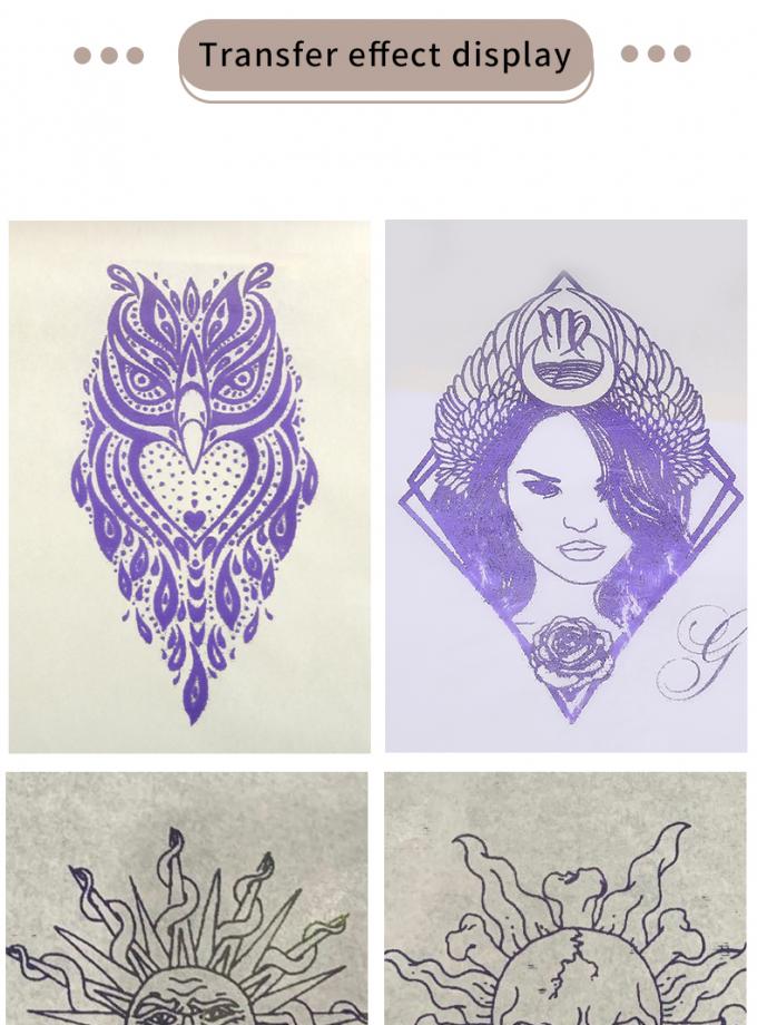12000mAh Mini Tattoo Stencil Printer Thermische kopieermachine Draadloze overdracht Printer Tattoo Printer Machine 20