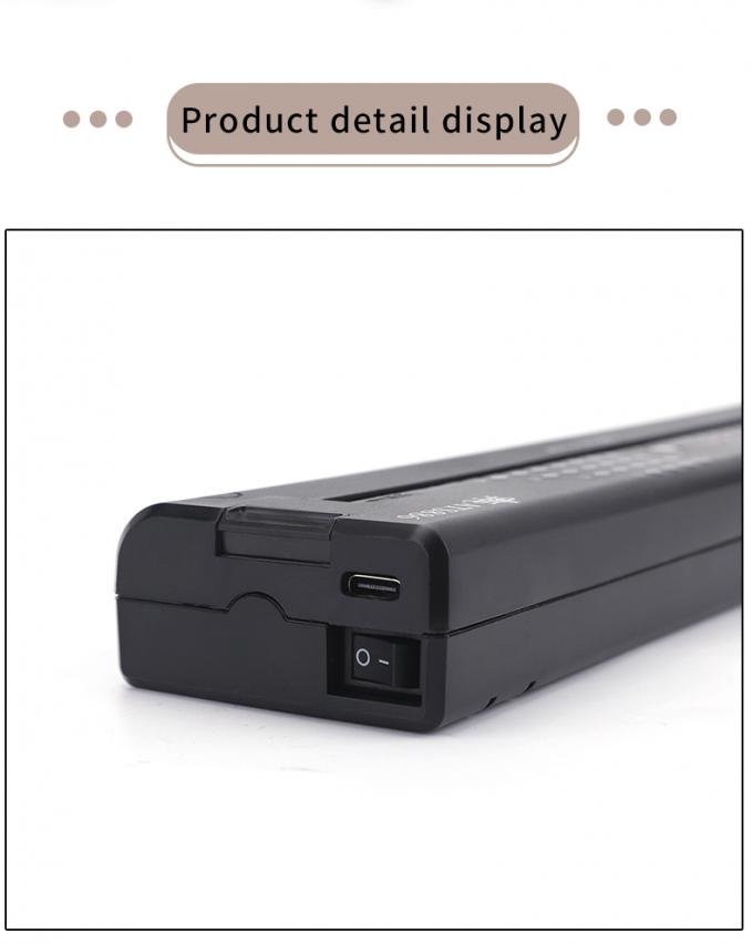 12000mAh Mini Tattoo Stencil Printer Thermische kopieermachine Draadloze overdracht Printer Tattoo Printer Machine 30