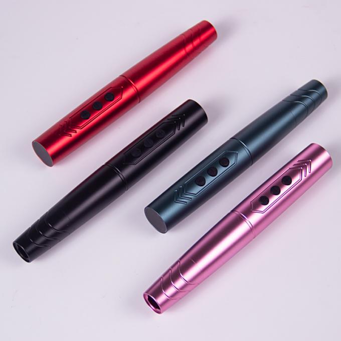 Dual Battery Microblading 1200mAh Draadloze Permanente Make-up Tattoo Pen Permanente Make-up Machine 0