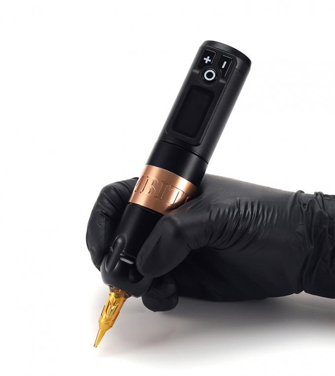 Ambitie Soldaat Digitaal display Elektrisch tattoo-pistool Draadloze machine Roterende tattoo-penmachine voor tattoo-artiest 24