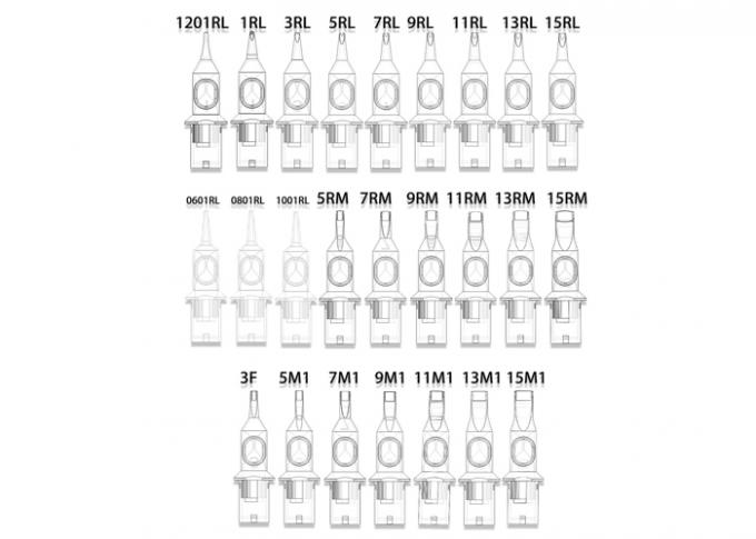 Tattoo Cartridge Wenkbrauwen Lippen Eyeliner Permanente Make-up Naalden 3