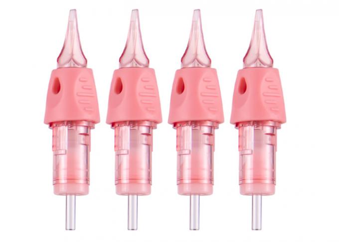 Roze Professionele Permanente Make-up Cartridge Naalden 1