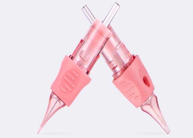 Roze Professionele Permanente Make-up Cartridge Naalden 0
